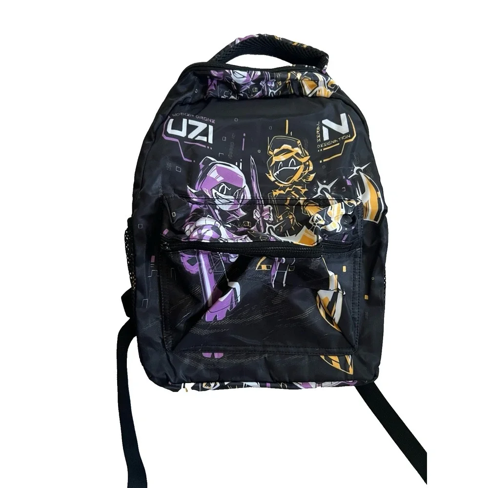Gaming Backpack Anime Worker Drone Bookbag Tote Storage Clothing Accessory - Picture 3 of 11